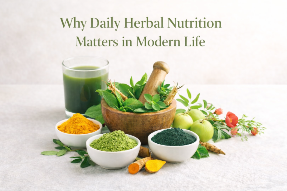 Why Daily Herbal Nutrition Matters in Modern Life